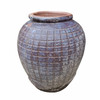 Large Glazed Handmade Pot 17" - P021