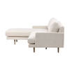 Antonio Chaise Sectional 116"
