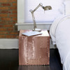 Deco Crate Side Table - Copper