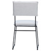 Sabina Dining Chair White Set of 2 19"