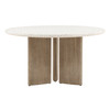 Harrell Round Outdoor Dining Table 55"