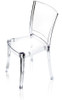 Cristalia Transparent Stacking Dining Side Chair