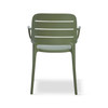 Jasper Outdoor Stacking Armchair (Set of 4) - Army Green