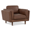 Brooklyn Accent Chair - Dark Brown