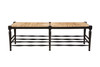 Black Reed Bench - 60'