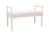 Cream Juliet Bench - 44.75'