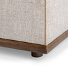 Ellerie Square Ottoman - Latte
