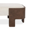 Janya Accent Bench - Oat Cream