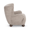Penelope Mushroom Taupe Accent Chair