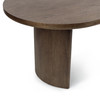 Estelle Soft Cocoa Oval Dining Table 84"