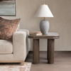 Miranda End Table - Cocoa Brown