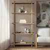 Karlla Natural Clay Bookshelf