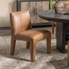Liliana Tan Leather Dining Chair