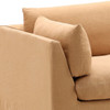 Lounge Wheat Linen Slipcovered 2-Piece Sectional Sofa 123"-RAF
