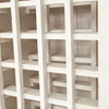 Cottage Reclaimed Wood Wine Cabinet-White