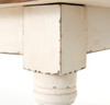 Cottage 87" Rectangular White Dining Room Table