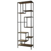 Four Hands CIRD-38E1-E2 Irondale Helena 102 Bookcase-Antique