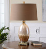 Eadric Antiqued Gold Ceramic Table Lamps Sale