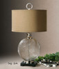 Glass Base Table Lamp