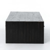 Black Wood Coffee table with storage Black Wood Coffee table with storage