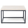 Masonry Concrete Box Frame Square Coffee Table