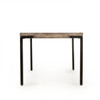 Lorie Driftwood Oak + Iron Industrial Dining Room Table