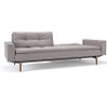 Dublexo Sleeper Sofa Bed With Arms half reclined