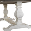 Kingdom Antique Black + white dining room table