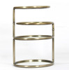 Asher Quincy Side Table-Antique Brass Asher Quincy Side Table-Antique Brass