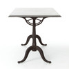 French Industrial Bluestone Bistro Dining Table - 64 Inch