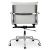 White Italian Leather M346 Modern Office Chairs sale