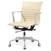 Beige Italian Leather M346 Modern Office Chairs