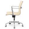 Beige Italian Leather M346 executive office chairs