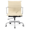 Beige Italian Leather M346 office desk chairs