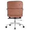 Brown Italian Leather M340 modern office chairs