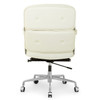 White Italian Leather M340 Executive Office Chairs