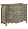Delacroix Vintage French Country 3 Drawer Chest