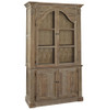 Arch Reclaimed Wood Sideboard with Hutch Cabinet
