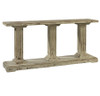 Deauville French Column Rustic Solid Wood Console Table