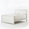 Caminito White Reclaimed Wood King Platform Bed