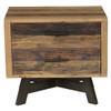 Farmhouse 2 Drawer Reclaimed Wood Nightstands