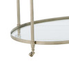 Arteriors Home, Connaught Polished Nickel Bar Cart sale