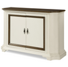 Sonoma Vintage White Hall Console Cabinet with Storage