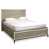 Shana Modern Gray platform storage bed king