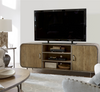 French Modern Industrial Wood + Metal TV Media consoles