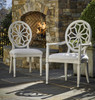 Sojourn Slip Upholstered Medallion Side Chair - Summer White