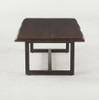 Live Edge Solid Wood & Iron Coffee Table 52"