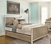 #MyRoom Modern Kids Twin Panel Bed - Gray & White