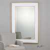 Uttermost Cormor White Mirror