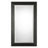 Uttermost Creston Oversized Mottled Black Mirror